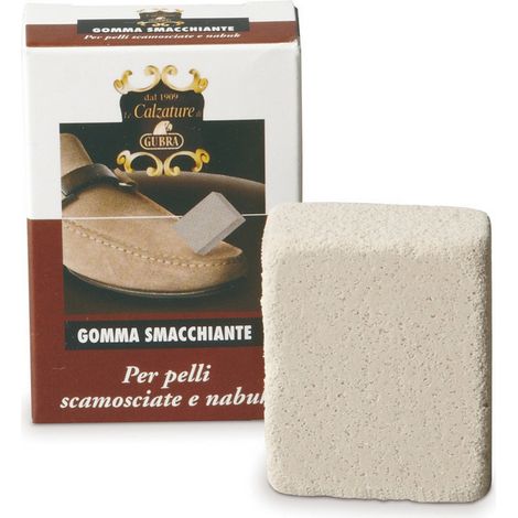 gomma smacchiante 60 gr pelli scamosciate nabuk elimina macchie (1/2)