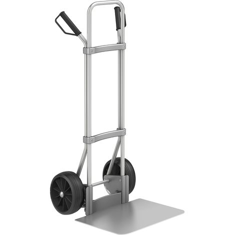 eurokraft pro, Diable en aluminium, l x p bavette 450 x 500 mm