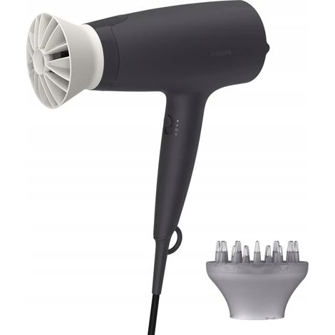 Philips Haartrockner Serie 3000 BHD302/30 Schwarz und Weiß 1600W 1 Stück. (1/3)