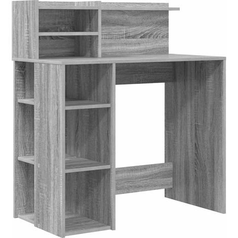 Maison Exclusive - Schreibtisch Graues Sonoma 90 x 48 x 101,5 cm