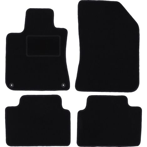 Tapis en velours noir pour Peugeot 308 II berline (2013-) (1/5)