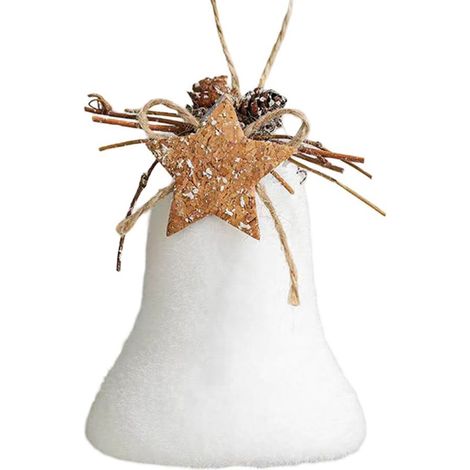 Glace Artificielle - Boule De Noël En Mousse - Flocon De Neige - Clochette - Décoration Pour Arbre De Noël - Lot De 1 Pièce (1/5)