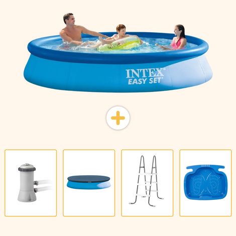 Intex Piscine Easy Set Ronde - 366x76 cm - 5-pièces S314 (1/5)