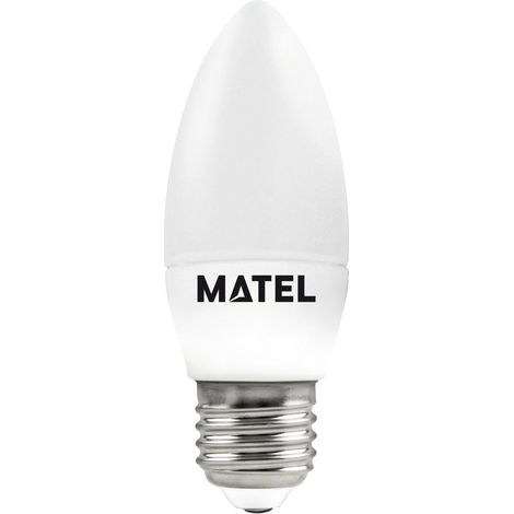 BOMB.LED VELA E27 10W.FRIA