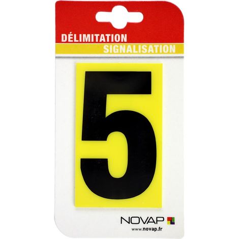 N°5 - 50x30mm Jaune/Noir - 4359359