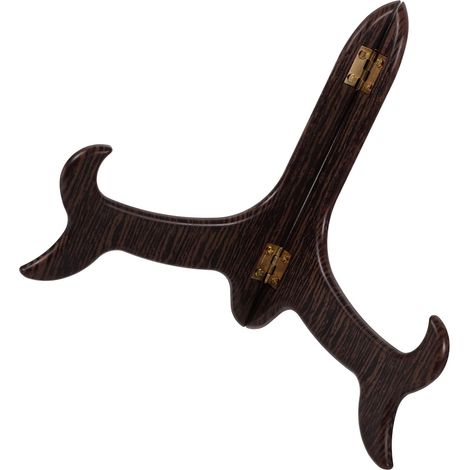 Présentoir pour Photos et Assiettes en Résine, Support Décoratif Naturel pour Bureau ou Étude, Porte-thé Élégant et Fonctionnel (1/5)