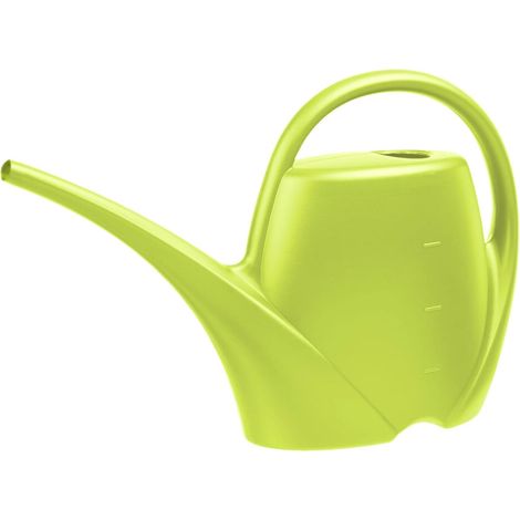 Kleine Gießkanne (3 l) – Pflanzkanne aus Kunststoff für drinnen und draußen – Mini-Gartengießkanne – Grün