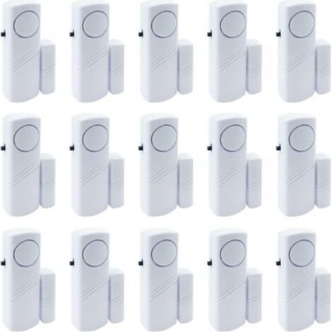 15-Pack Door and Window Alarms, 90 dB Child Safety Wireless Sensor Door Window Pool Alarm for Home (1/5)