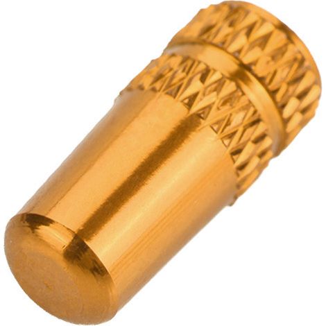 10 capuchons de protection pour valve française de pneu de vélo en alliage d'aluminium (dorés) (1/5)