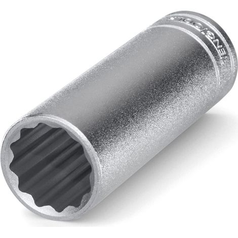 Teng M120610C Bi-Hexagon Socket Deep 12-Point 1/2in Drive 10mm TENM120610