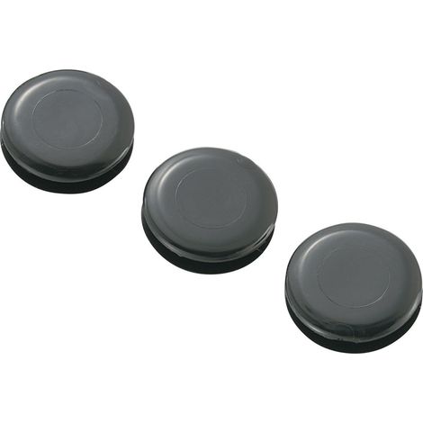TRU COMPONENTS TC-GMCQR-1410203 Kabeldurchführung geschlossen  Klemm-Ø (max.) 10.5 mm Plattenstärke
