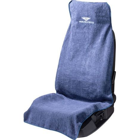 Housse de siège Multicover bleu marine – Matériau polyester respirant – Lavable en machine à 30 degrés – Couvre-siège pour voiture