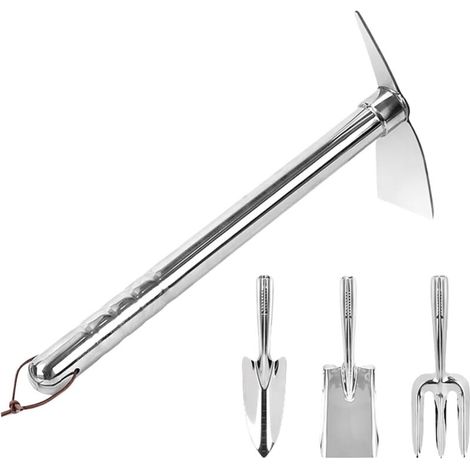 Outils de Jardinage - Pelle À Légumes en Acier Inoxydable - Lot De 4 Outils