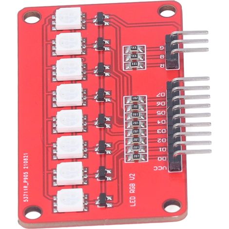Module d'éclairage à flux d'eau LED couleur SCM, lampe pour robot aquatique, accessoires (1/5)