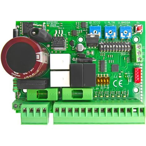 NOLOGO START-S7LT Zentrale - 24V Bedienteil für Schiebetormotor / Garagentormotor mit Batterievorbereitung