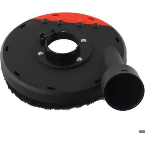 Carénage anti-poussière 150 mm, aspiration 43 mm, couvercle amovible avec brosse, matériau ABS compatible pour outils de travail (1/5)