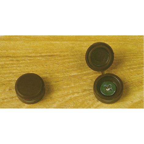 Cache vis cylindrique camping-car pour vis 6mm : Coloris : Ivoire