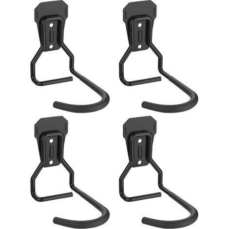 Fahrradhaken, Fahrradaufhänger aus Eisen, robuste L-förmige Wandhalterung für Fahrräder, vertikales V-förmiges Gestell (1/5)