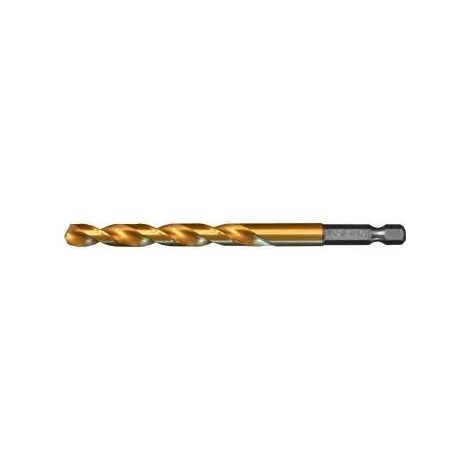 Punta forte d 8.0 a hex shank titan hssco 8 mm 11.6 cm