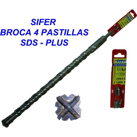 Sifer Bohrer 4 SDS-Plus Pads 20x450