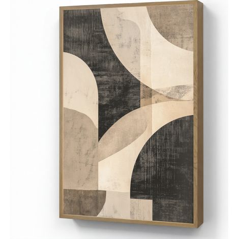 APLIQUE DE PARED Abstracto - Formas - Moderno - Beige 70x100 cm (1/5)