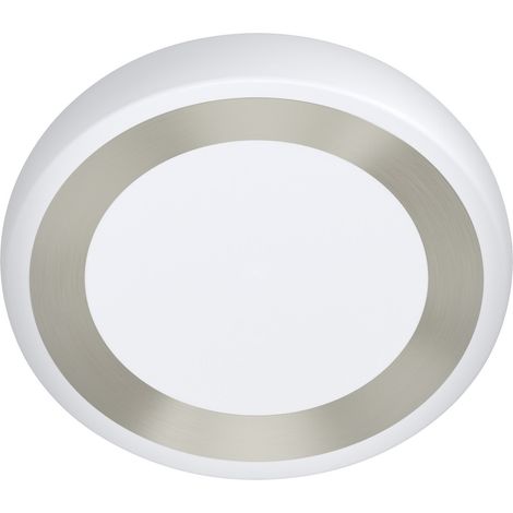 Eglo LED Deckenleuchte Ruidera weiß silber Ø 48 cm Deckenlampen & Kronleuchter (1/3)