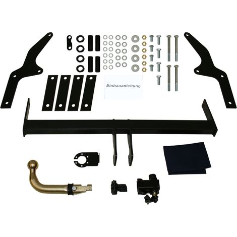 Attelage rotule démontable AUTO-HAK + faisceau Trail-Tec universel 7 broches - RENAULT LAGUNA III Grandtour (1/2)