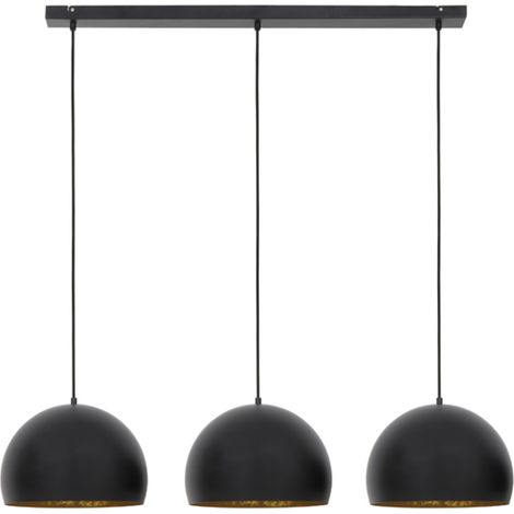 Light & Living - suspension - Jaicey - noir - métal - grande (1/4)