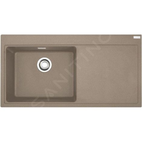 Franke Mythos - Évier en fragranit MTG 611/2, 100x52 cm, cachemire 114.0504.120 (1/3)