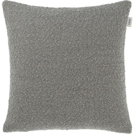 SCHÖNER WOHNEN Fodera per cuscino decorativo senza imbottitura BAY - 1 pezzo 43x43 cm, grigio