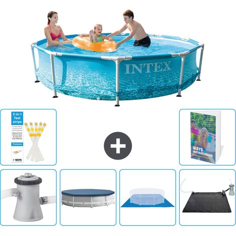 Frame Pool Rund - 305x76 cm - 7-teilig S214