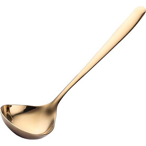 Stainless Steel Deep Noodle Spoons, silverware Big soup spoons, Large Serving Spoon, kitchen utensils