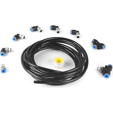 Push-Lock-Vakuumanschluss-Set für Turbolader, Wastegate und Magnetventil, verwendet für Turbofahrzeuge (1/5)