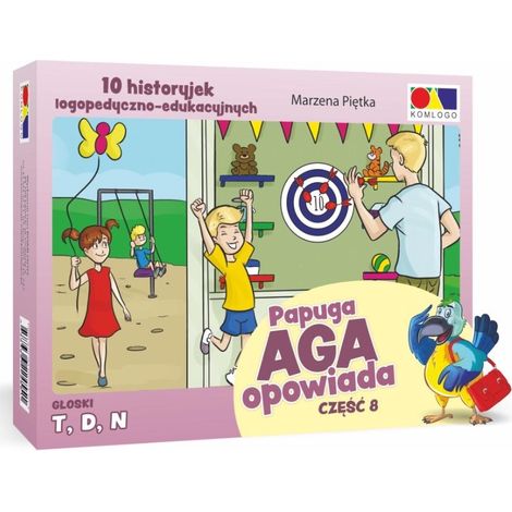 Bildergeschichten. Aga, der Papagei, erzählt Teil 8