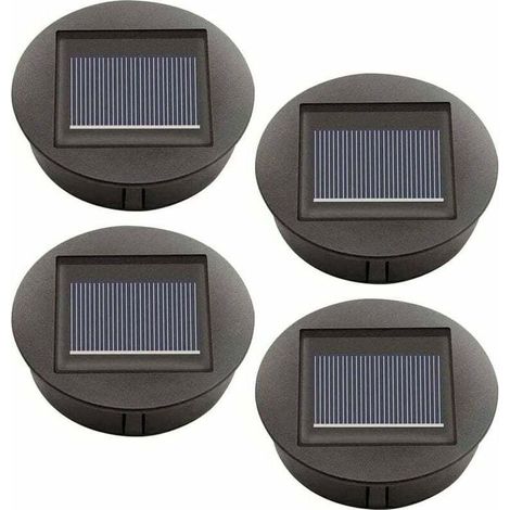 Set mit 4 Ersatz-Solar-LED-Lampen für hängende Gartenlaternen