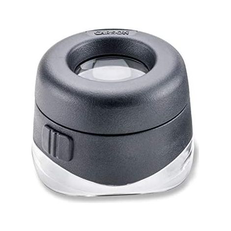 Carson VersalLoupe lente de aumento y lupa 10x Negro (1/5)