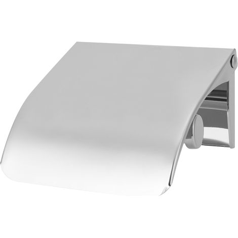 Distributeur de Papier Toilette Mural en Acier Inoxydable - Support pour Rouleaux de Papier Hygiénique avec Plateau pour Téléphone, Étanche et Antirouille, Idéal pour Salle de Bain, WC Public et Maiso (1/5)