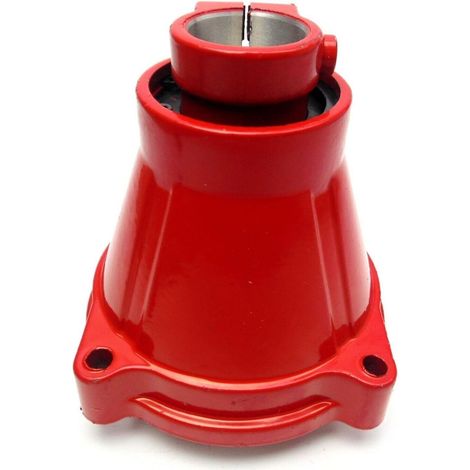 Cloche d'embrayage pour débroussailleuses Ø78 mm Diamètre Ø26 mm Cannelure 9 dents Pièce de rechange universelle, compatible avec de nombreux modèles Couleur : Rouge (1/5)