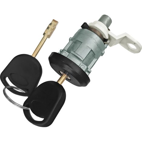 Suitable for Ford Transit right door lock with 2 keys, classic Ford left door lock cylinder, automotive parts (1/4)