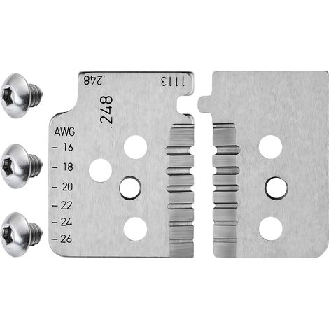 KNIPEX 12 19 14 1 set di lame di ricambio per 12 12 14