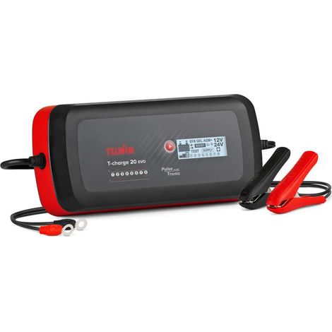 Telwin T-Charge 20 Evo Caricabatterie Tester e Mantenitore di Carica (1/4)