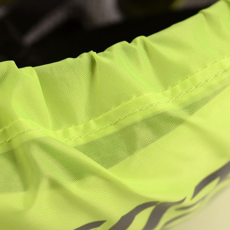 Coque étanche pour casque vélo avec bandes réfléchissantes, haute visibilité cyclisme nocturne (1/3)