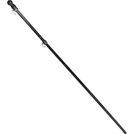 Poteau Drapeau Acier Inoxydable avec Rotation Support Drapeau Extérieur Démontable Et Résistant Aux Intempéries pour Événements Et Camping (1/5)