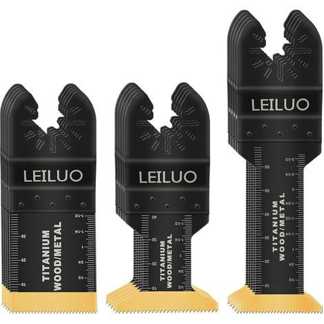 Multitool Sägeblätter Titan Holz Nägel 15 Stück 15tlg Titan (1/5)