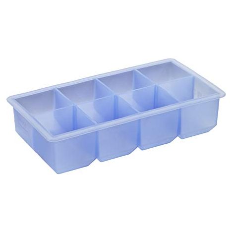 Stampo per ghiaccio lurchi eiswürfelform silicone flessibile 8 cubetti (1/4)