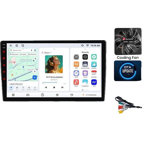 Autoradio, 360° Rundumsicht-Integration, intelligente Funktionen, kompatibel mit BMW E46 1998-2006, V1Plus(6+128GB)4G (1/2)