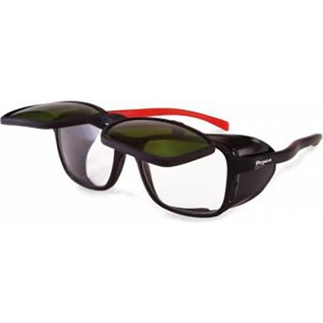 gafas pegaso soldadura duplex 1095 ø5 para soldador con lentes graduadas - suplemento abatible -