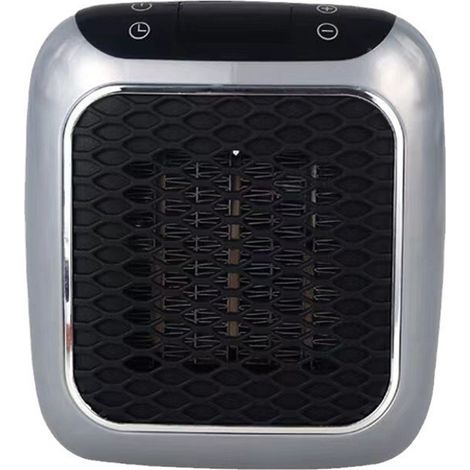 Chauffage Soufflant Céramique - 800 W - Thermostat Réglable - Minuteur 1 à 12 H - Affichage LED - Pour Chambre Bureau Salon - 1 Pièce (1/5)