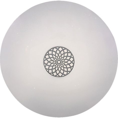 Plafoniera LED RGB WiFi Ophelia Rabalux 60cm 40W cromo (1/5)