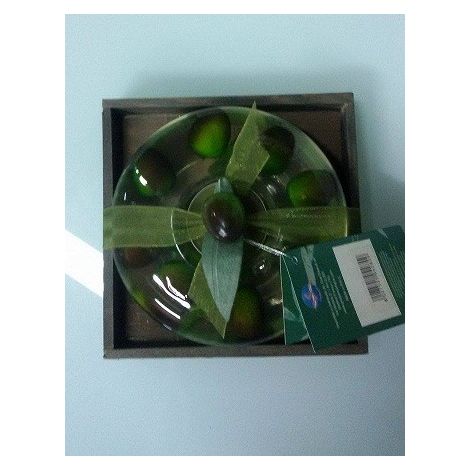 Candela olive 2pz (1/2)